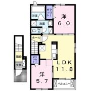 レガーロ サウスⅠの間取り画像