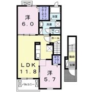 エレガント シックス リリィの間取り画像
