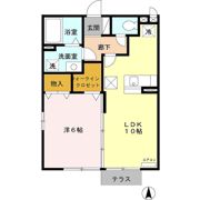 サンライズⅡ番館の間取り画像