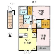エクセレント宮前 Bの間取り画像