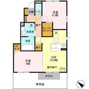 タウンコートの間取り画像