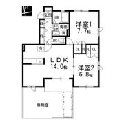 ウィズファニーⅣの間取り画像
