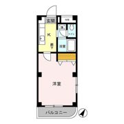 メゾンフローラ市川の間取り画像