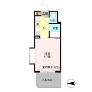 パティオ坂巻の間取り画像