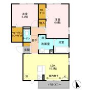 エスペーロ八潮の間取り画像