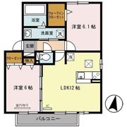 サンライトヒルズ Bの間取り画像