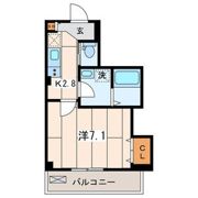 ラ・メール ヒダカ 関内の間取り画像