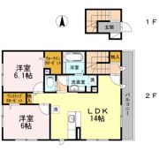 ルシェリアの間取り画像