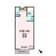 クレセント君塚 Bの間取り画像