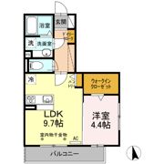 タウンコートⅠの間取り画像
