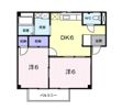 シティハイツ蘭の間取り画像