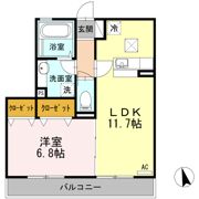 クレール扇の間取り画像