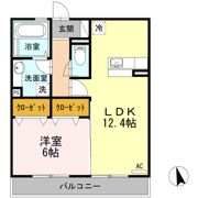 クレール扇の間取り画像