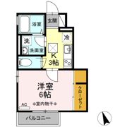 ハウス三生の間取り画像