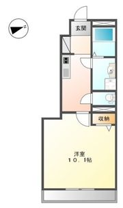 メゾン かきつばたの間取り画像