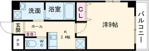 ポスティッソの間取り画像