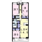 グランドゥール京田辺の間取り画像