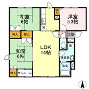 アーバンサイト Aの間取り画像