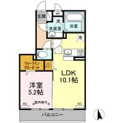 Dーroomあすと長町 Ⅰの間取り画像