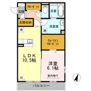 カノン上近江の間取り画像