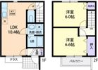 ハナミズキの間取り画像