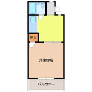 シャトウ山田の間取り画像