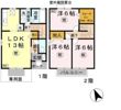 アンソレイエ Bの間取り画像