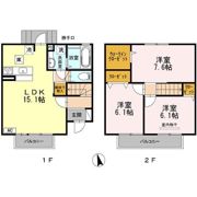 ステラハウス B棟の間取り画像