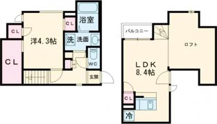 CB鳥栖プリュームの間取り画像