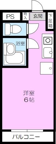 ジュネス新大宮の間取り画像