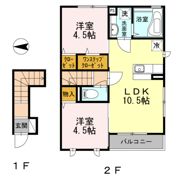 富士 二番館の間取り画像