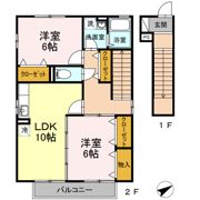 セジュール大地 S棟の間取り画像