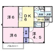 プラドール邦Aの間取り画像