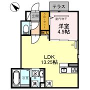 CoCo 新中通の間取り画像
