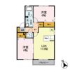 K・フルール Cの間取り画像