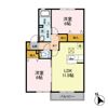 K・フルール Dの間取り画像
