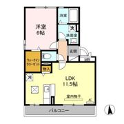 グラン ボヌールの間取り画像