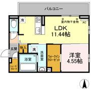 パークハイム上津の間取り画像