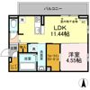 パークハイム上津の間取り画像