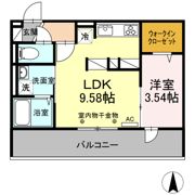 パークハイム上津の間取り画像
