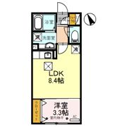 パーシモンⅢの間取り画像