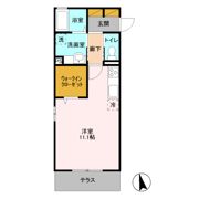 フロンティアFの間取り画像