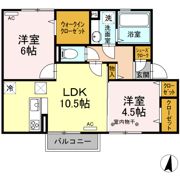エクセルヒルズの間取り画像