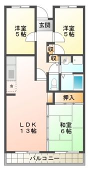 ベルⅡの間取り画像