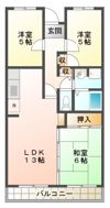 ベルⅡの間取り画像