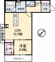 グラシアの間取り画像