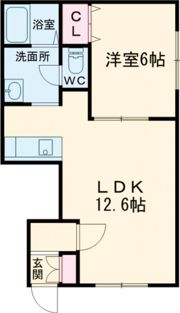 メゾンドアトール大川の間取り画像