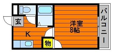 パークウェイ高島の間取り画像