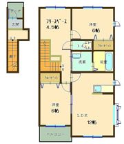 クレールアンファンAの間取り画像