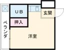 トモエハイツ5号館の間取り画像